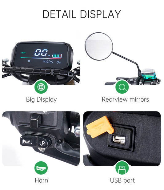 EBIKE (JUSTEAT BIKE LIKE) 48V50AH