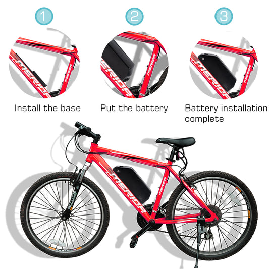 48V25Ah Ebike Battery For 19"+ Frames
