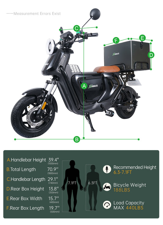 EBIKE (JUSTEAT BIKE LIKE) 48V50AH