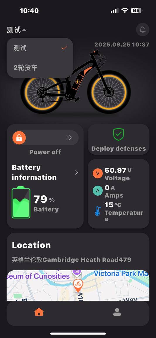 DELIVERY EBIKE 48V40AH SHIMANO PARTS NORMAL TYRE