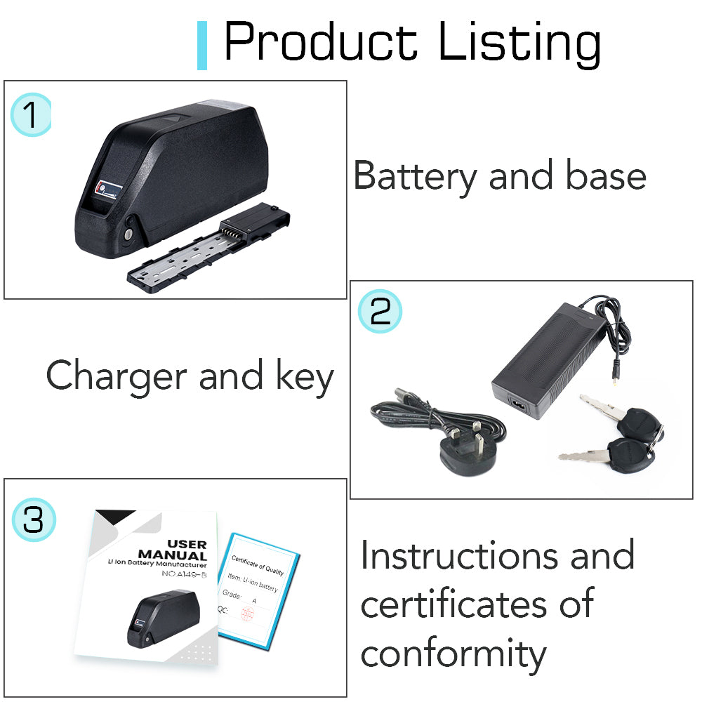48V30Ah Ebike Battery For 19"+ Frames GPS ALAREM SYSYTEM