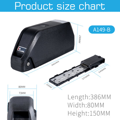 48V30Ah Ebike Battery For 19"+ Frames GPS ALAREM SYSYTEM